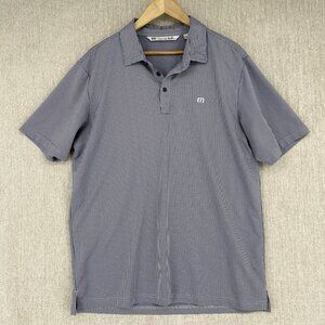 Travis Mathew Polo Performance Golf Check Print‎ Large
